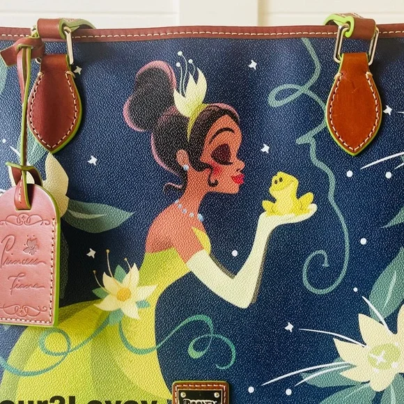 Dooney & Bourke Disney’s Tiana Tote 2017 Collectors Piece! - Picture 10 of 11